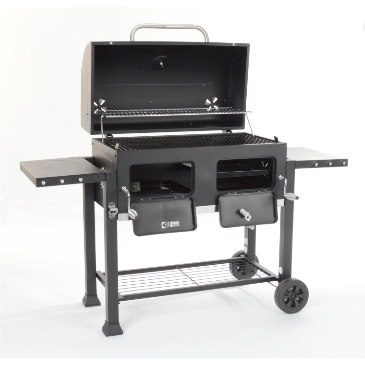 Landmann Broiler XXL - Charcoal Grill BBQ - Black