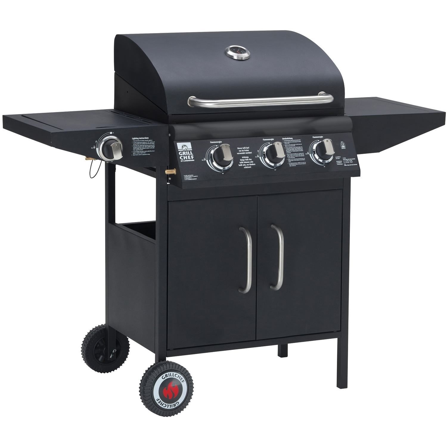 Outdoor Barbecue Landmann Grill Chef Burner Gas Bbq Grill-barbecue