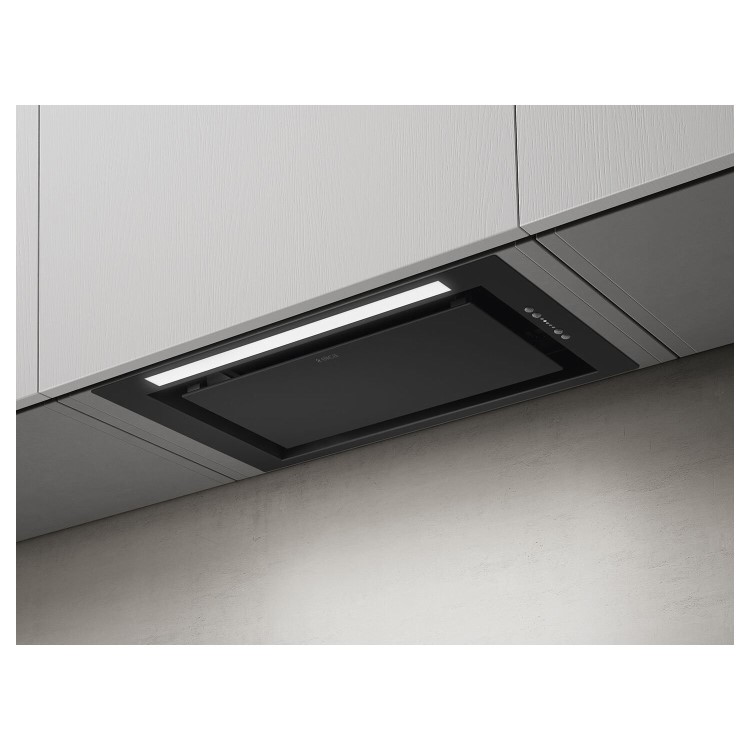 Elica Lane 52cm Canopy Cooker Hood - Black