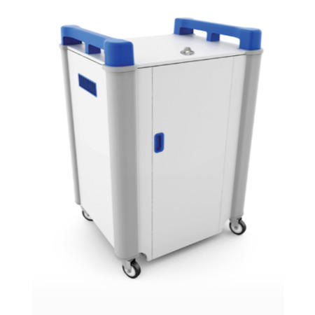 Box Opened LapCabby 16 - 16 Port Horizontal Laptop Charging Trolley