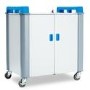 LapCabby 20V - 20 laptops or chromebooks up to 19' - vertical storage 4 Sliding shelves