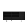Matt Black Office Sideboard with Storage - Larsen
