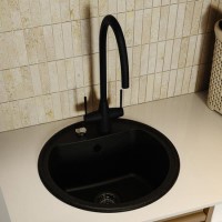 Compact Single Bowl Inset Composite Utility Sink – Enza Laurie
