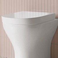 White Round Soft Close Toilet Seat With Quick Release - Laurel