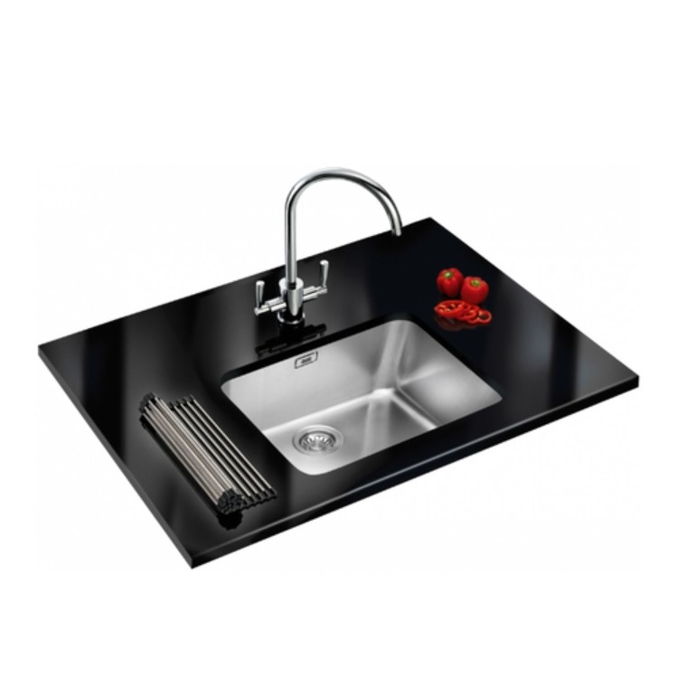 ONLY OPENED Franke Largo Lax 110-50-41 Kitchen Sink - Stainless Steel