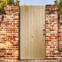 LB33 Wooden Pine Ledged & Braced Garden Gate - Unfinished 1981 x 838 x 36 mm - XL Joinery
