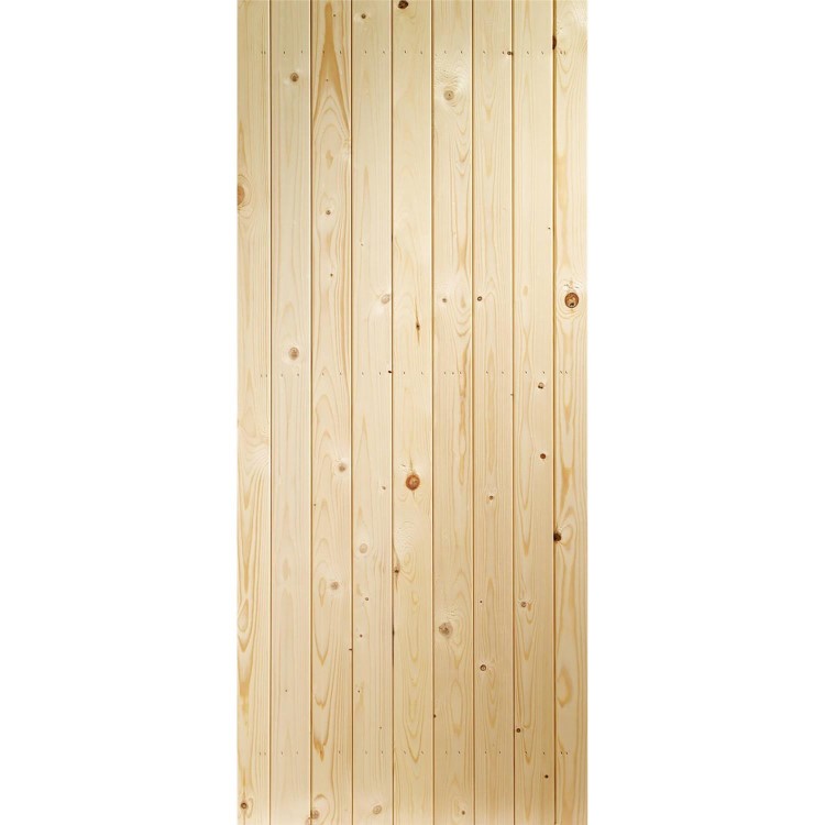 Wooden Pine Ledged & Braced Garden Gate - Unfinished 1981 x 915 x 36 mm - XL Joinery