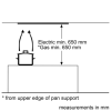 Refurbished electriQ iQ300 LB55565GB 53cm Canopy Cooker Hood Silver