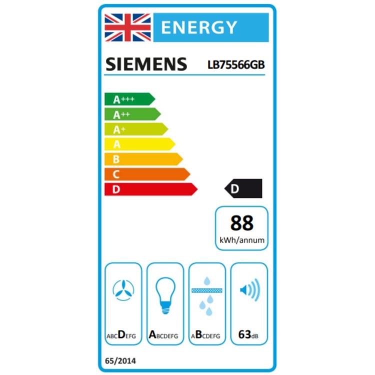 Siemens iQ300 75cm Canopy Cooker Hood - Silver