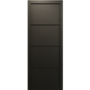 Internal Black Laminate Crittal FD30 Fire Door - Pre-Finished - 1981 x 762 x 44mm - Brent - XL Joinery