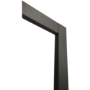Internal Black Laminate Glazed Crittal Door with Clear Glass - Pre-Finished - 1981 x 762 x 35mm - Haringey - XL Joinery