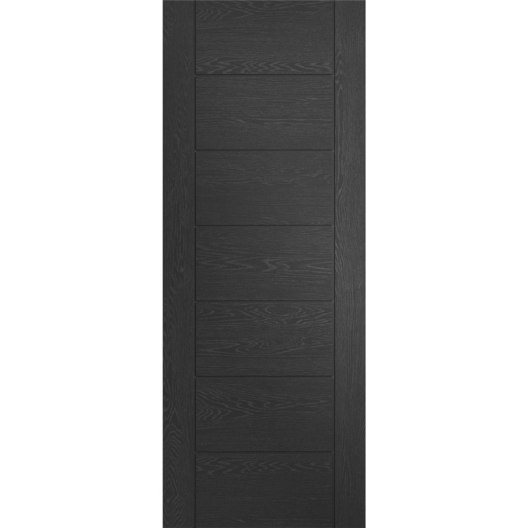 Internal Black Door - 2040 x 726 x 40mm - Palermo - XL Joinery