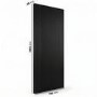 Internal Black Laminate Door - Pre-Finished - 1981 x 762 x 35mm - Stria - XL Joinery