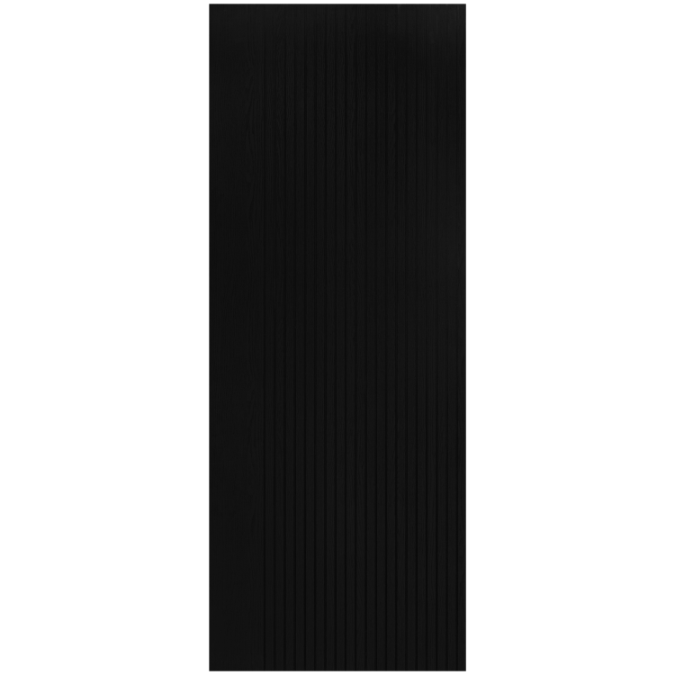Internal Black Laminate Door - Pre-Finished - 1981 x 762 x 35mm - Stria - XL Joinery