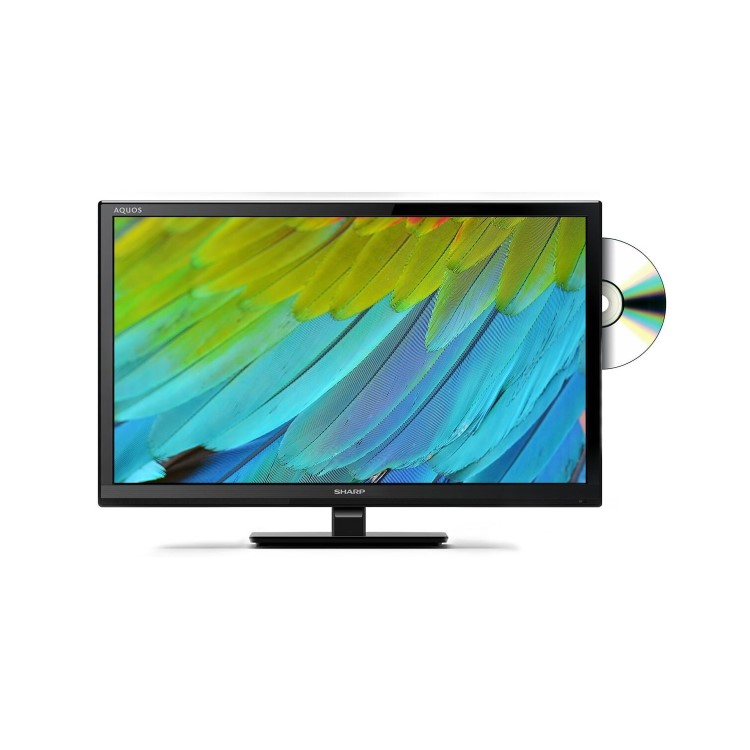 Sharp LC-24DHG6131K 24" 720p HD Ready LED Smart TV and DVD Combi