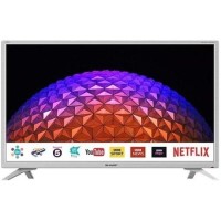 GRADE A1 - Sharp LC-32HI5232KFW 32" HD Ready Smart LED TV with 1 Year Warranty - White