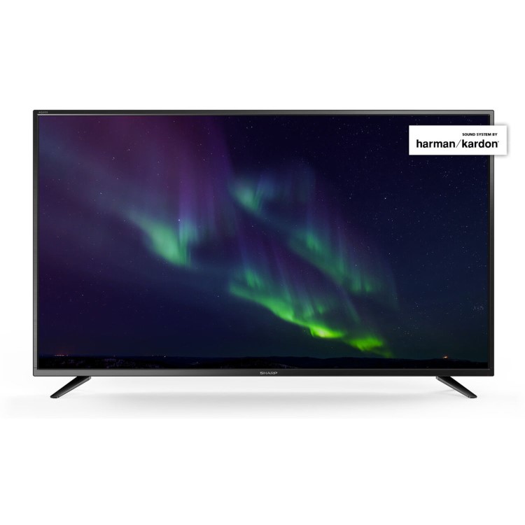 Refurbished Sharp 49" 4K Ultra HD LED Freeview HD Smart TV