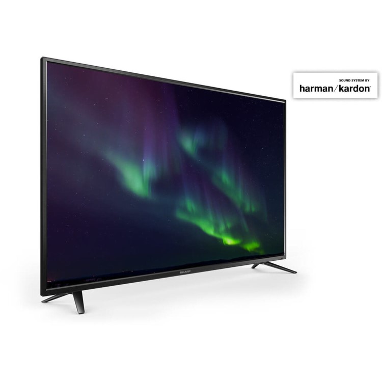 Refurbished Sharp 49" 4K Ultra HD LED Freeview HD Smart TV