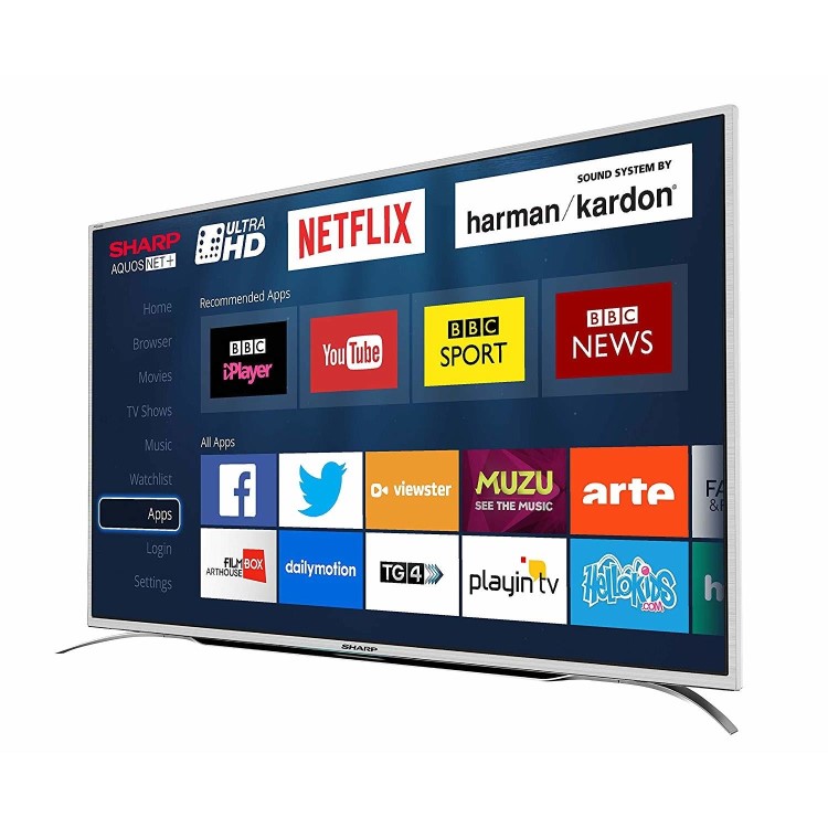 Sharp LC-55CUG8362KS 55" 4K Ultra HD LED Smart TV with Freeview HD