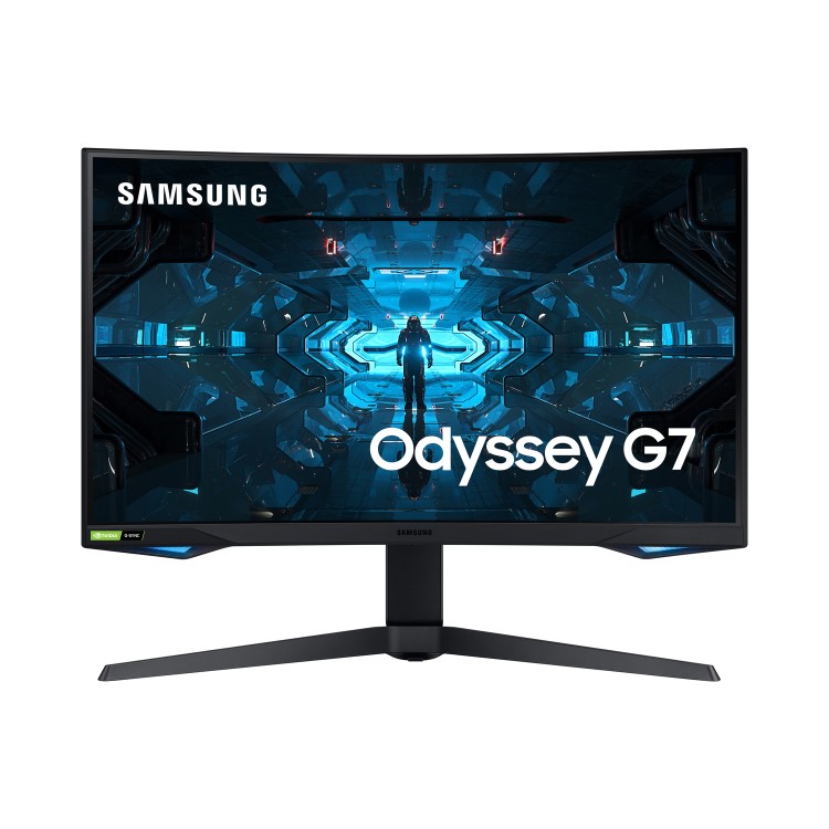 Samsung Odyssey G7 27" WQHD Premium Pro 240Hz Curved Gaming Monitor