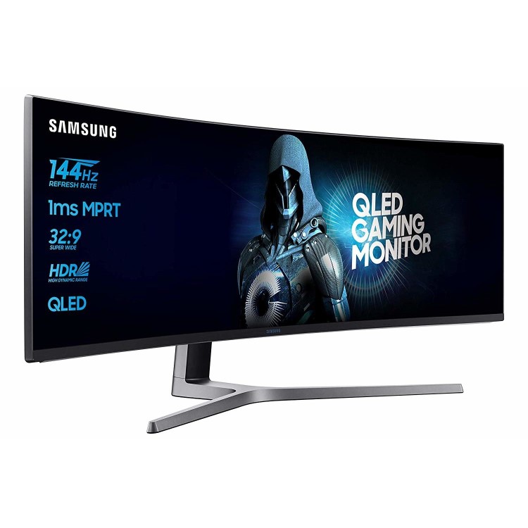Refurbished Samsung C49HG90 49" QLED Freesync 144Hz Curved Gaming Monitor