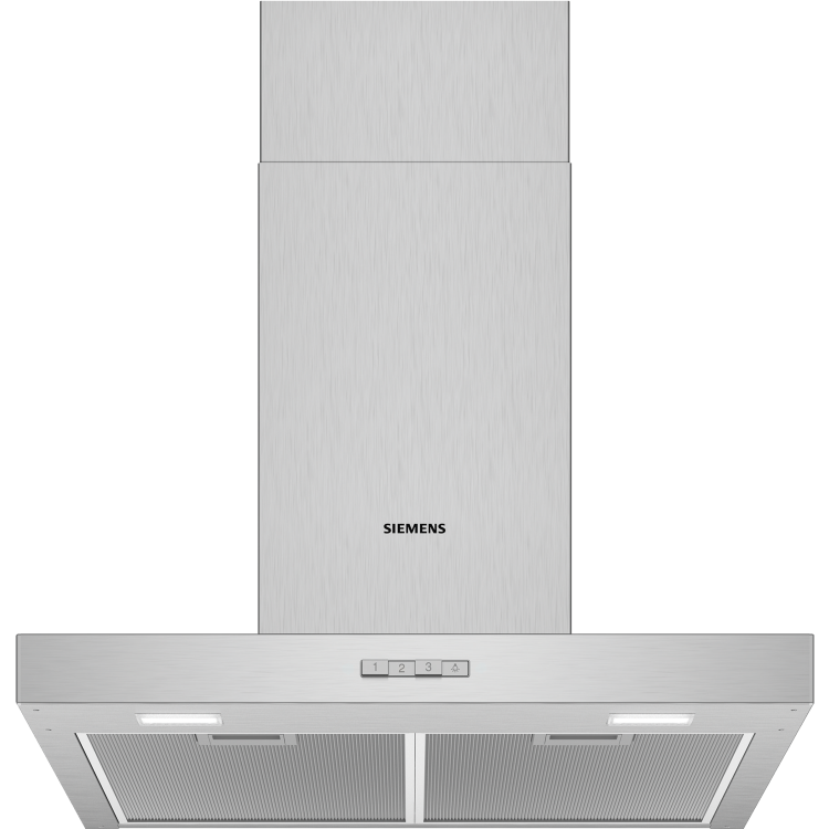 Siemens iQ100 60cm Box Design Chimney Cooker Hood - Stainless Steel