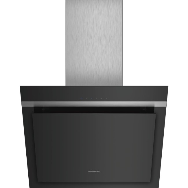 Siemens LC67KHM60B 60cm Angled Chimney Hood - Black