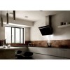 Refurbished Siemens iQ300 LC87KHM60B 80cm Angled Cooker Hood Black