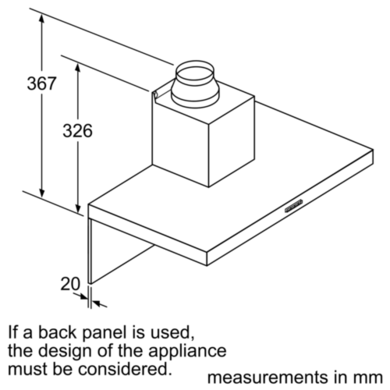 Siemens iQ300 90cm Box Design Chimney Cooker Hood - Stainless Steel