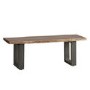 Large Live Edge Solid Wood Dining Bench
