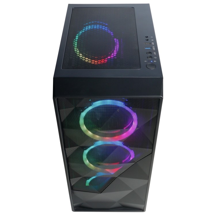 CyberpowerPC Eurus Intel Core i3-12100F NVIDIA GeForce GTX 1650 16GB RAM 500GB SSD Windows 11 Home Gaming PC 