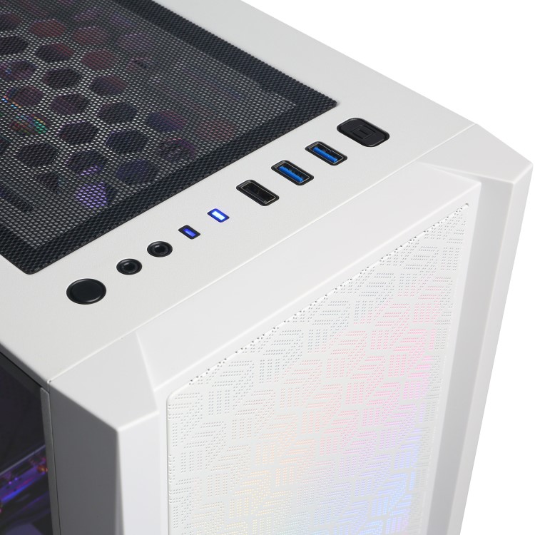 CyberPowerPC Kira AMD Ryzen 5 4500 16GB RAM 500GB SSD RTX 4060 Windows 11 Home Gaming PC