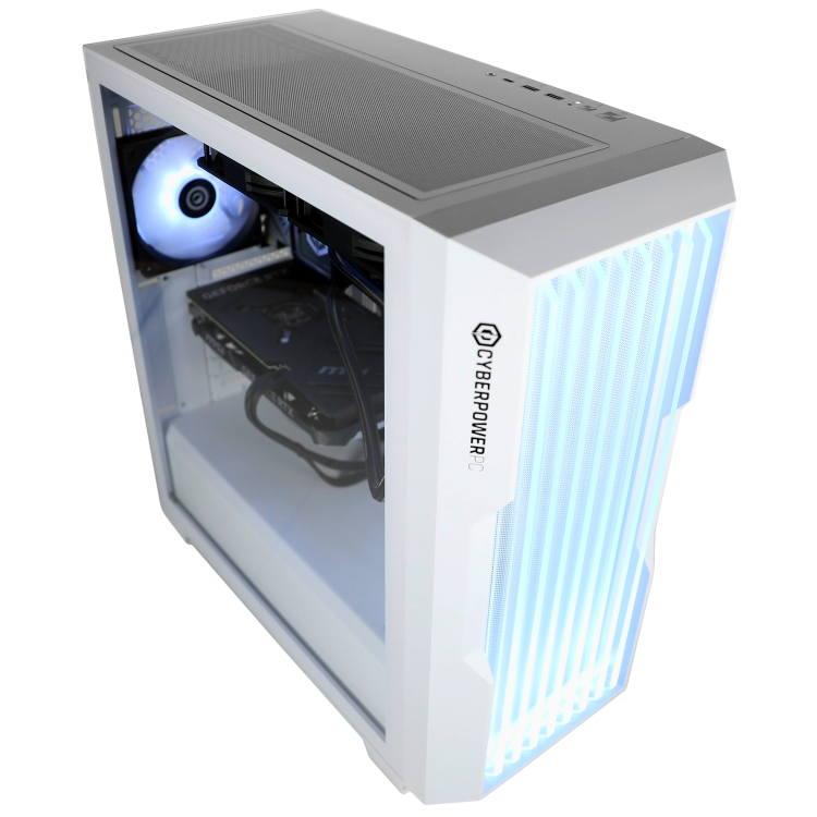CyberPowerPC Lumina White AMD Ryzen 7 9800X3D 32GB RAM 2TB SSD RTX 5090 Windows 11 Gaming PC