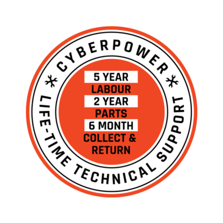 CyberPowerPC Lumina White AMD Ryzen 7 9800X3D 32GB RAM 2TB SSD RTX 5090 Windows 11 Gaming PC