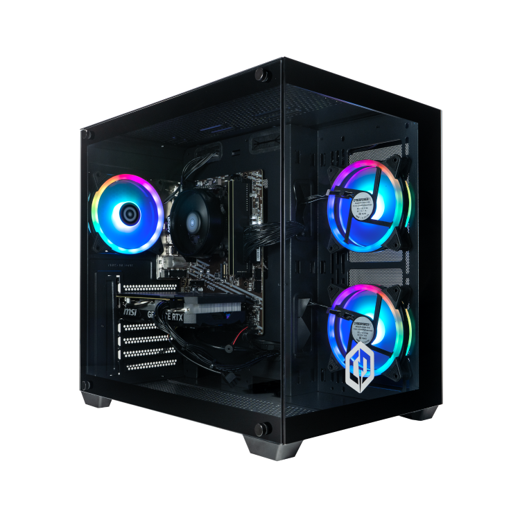 CyberPowerPC Ark AMD Ryzen 5 5500 16GB RAM 1TB SSD RTX 5050 Windows 11 Gaming PC