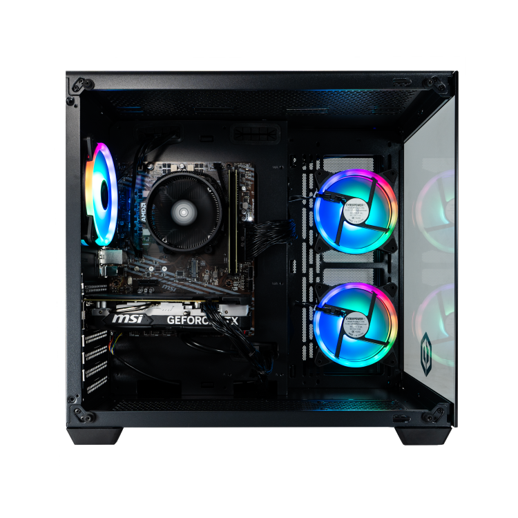 CyberPowerPC Ark AMD Ryzen 5 5500 16GB RAM 1TB SSD RTX 5050 Windows 11 Gaming PC