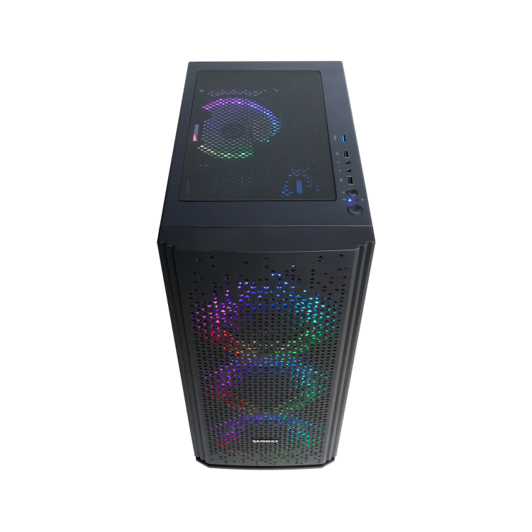 CyberPowerPC Blaze AMD Ryzen 5 5500 16GB RAM 1TB SSD RTX 5050 + 23.8" FHD Gaming Monitor Bundle