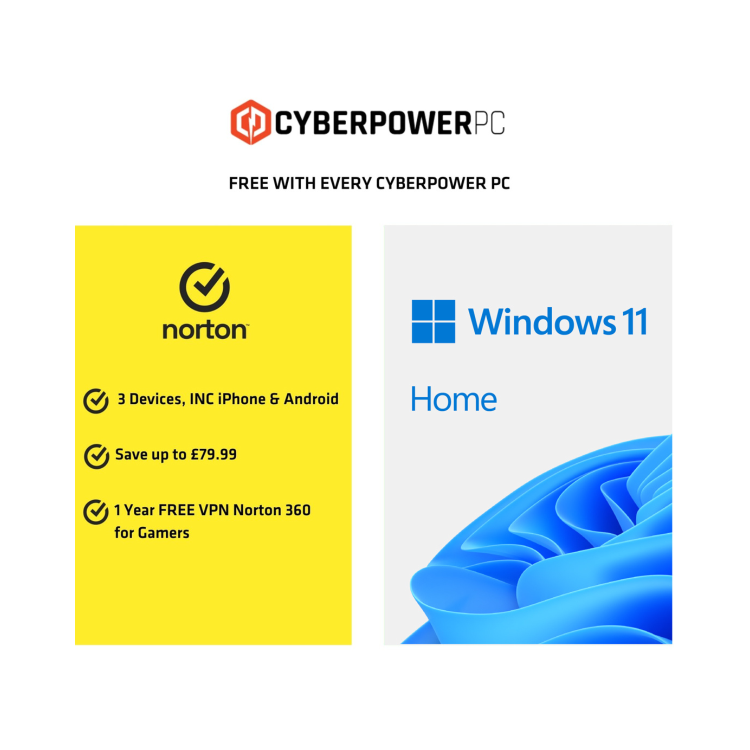 CyberPowerPC SFF AMD Ryzen 7 8700G 16GB RAM 1TB SSD Windows 11 Pro Mini PC