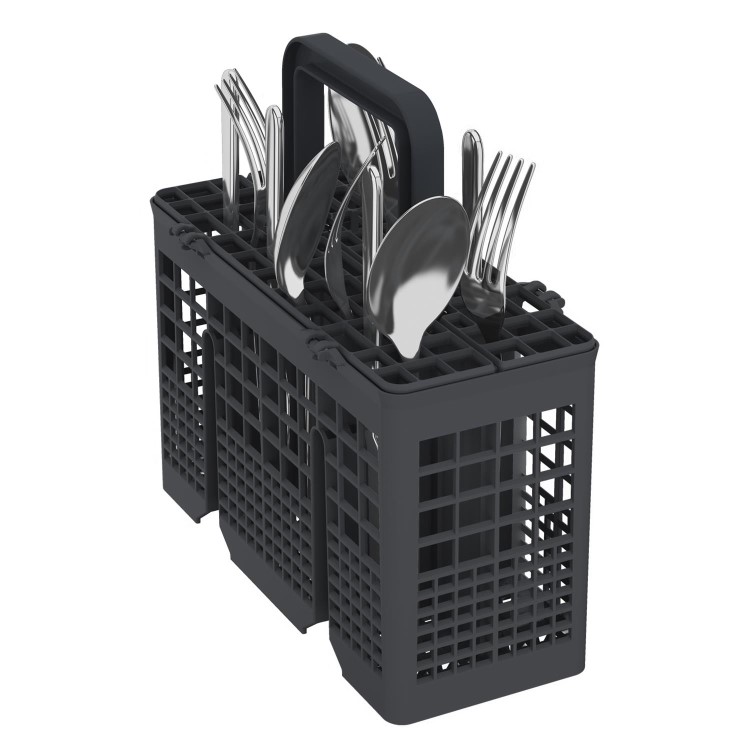 Blomberg Integrated Dishwasher - Silver control panel