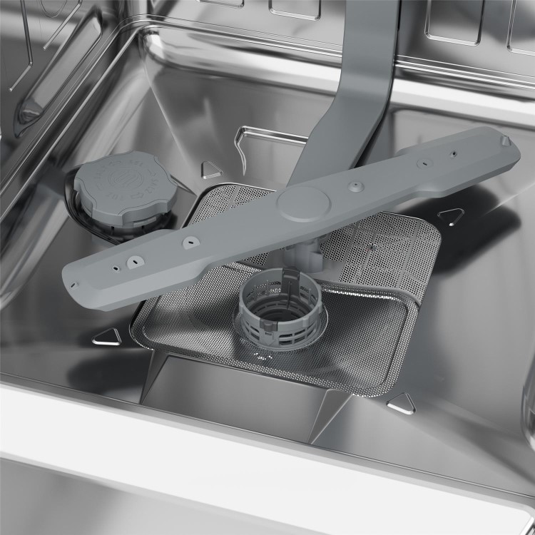 Blomberg Integrated Dishwasher - Silver control panel