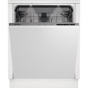 LDV63440 Blomberg Integrated Dishwasher - Cornerwash C-Rated Silver control panel
