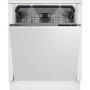 Blomberg Integrated Dishwasher - Cornerwash C-Rated Silver control panel