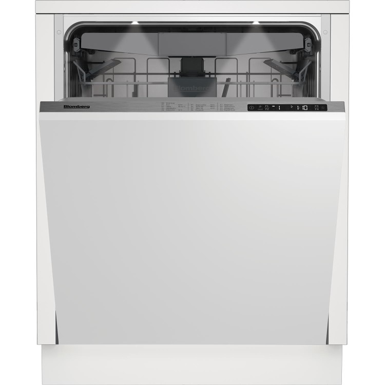 Blomberg Integrated Dishwasher - Cornerwash C-Rated Silver control panel