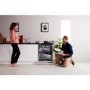 Blomberg Integrated Dishwasher - Cornerwash C-Rated Silver control panel