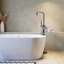 Chrome Freestanding Bath Shower Mixer Tap - Lenton