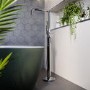 GRADE A1 - Chrome Freestanding Bath Shower Mixer Tap - Lenton