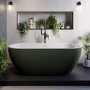 GRADE A1 - Chrome Freestanding Bath Shower Mixer Tap - Lenton