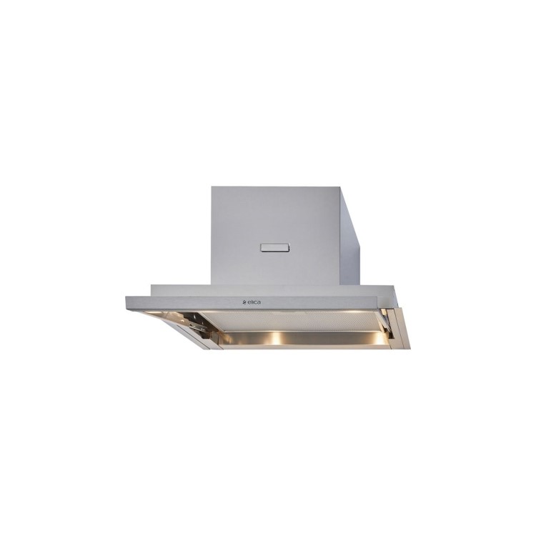 Elica Lever 60cm Telescopic Canopy Cooker Hood - Stainless Steel