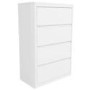 Lexi White High Gloss 4 Drawer Chest of Drawers