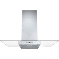Siemens LF98GB542B 90cm Island Cooker Hood With Flat Glass Canopy - Stainless Steel